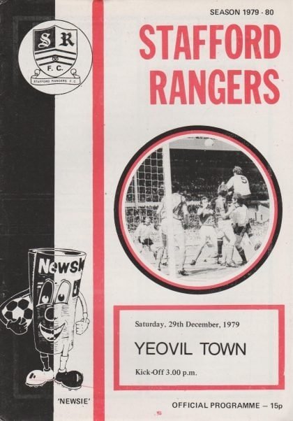 Stafford Rangers v Yeovil Town 29-Dec-1979
