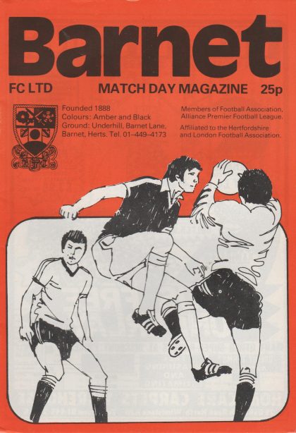 Barnet v Yeovil Town 02-Oct-1982