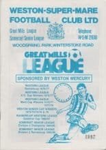 Weston-Super-Mare v Yeovil Town  30-Nov-1987