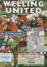 Welling United v Yeovil Town 04-Apr-1999