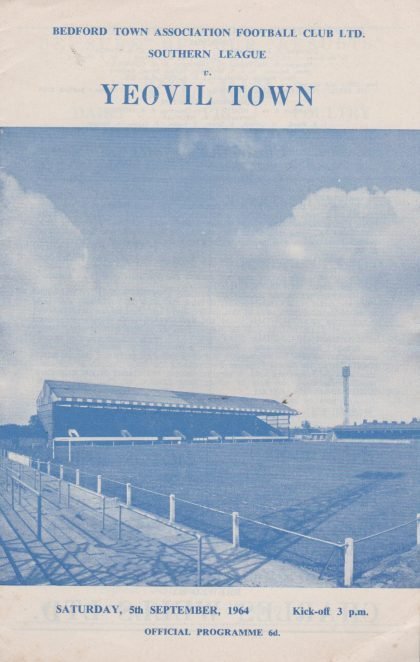 Bedford Town v Yeovil Town  05-Sep-1964