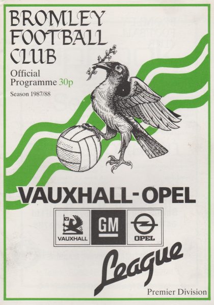 Bromley v Yeovil Town 05-Sep-1987