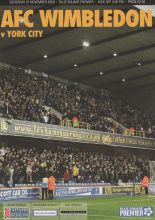 AFC Wimbledon v York City  21-Nov-2009
