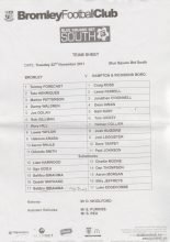 Bromley v Hampton & Richmond Borough   22-Nov-2011