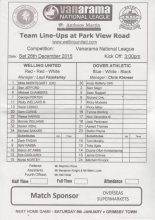 Welling United v Dover Athletic 26-Dec-2015