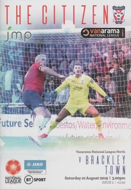 York City v Brackley Town 10-Aug-2019