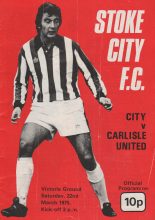 Stoke City v Carlisle United 22-Mar-1975