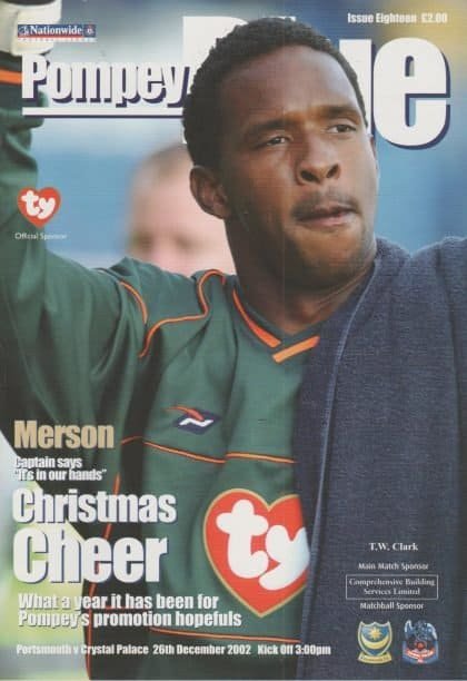 Portsmouth v Crystal Palace 26-Dec-2002