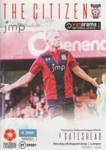 York City v Gateshead 26-Aug-2019