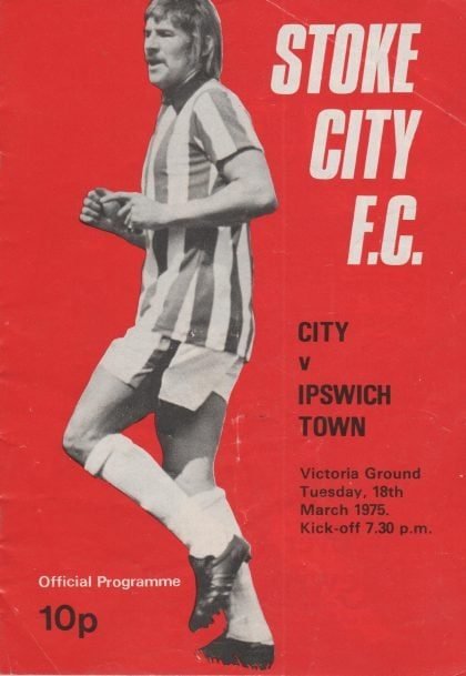 Stoke City v Ipswich Town 18-Mar-1975