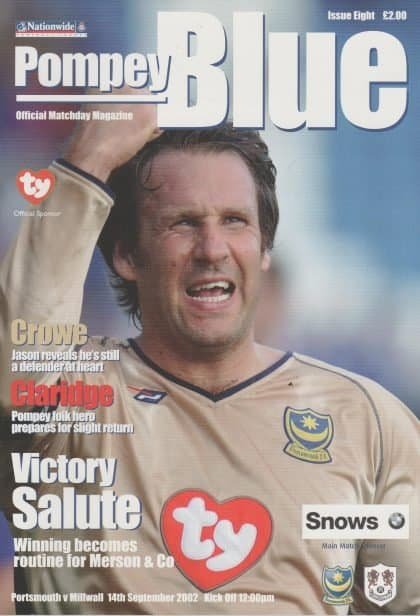 Portsmouth v Millwall 14-Sep-2002