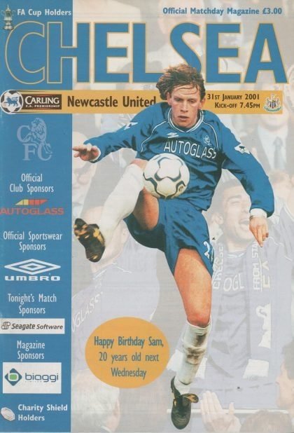 Chelsea v Newcastle United 31-Jan-2001