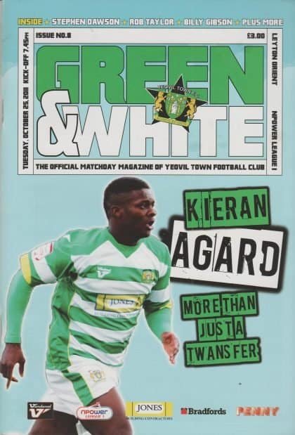 Yeovil Town v Leyton Orient 25-Oct-2011