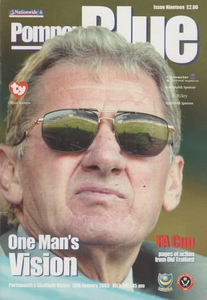 Portsmouth v Sheffield United 13-Jan-2003