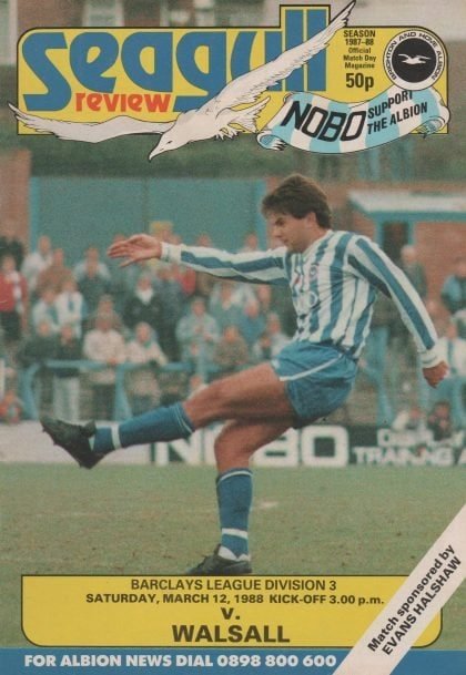 Brighton and Hove Albion v Walsall 12-Mar-1988