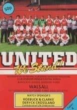 Rotherham United v Walsall 12-Sep-1987