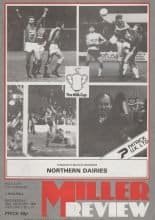 Rotherham United v Walsall  18-Jan-1984