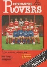 Doncaster Rovers v Walsall 20-Oct-1987