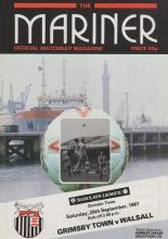 Grimsby Town v Walsall 26-Sep-1987
