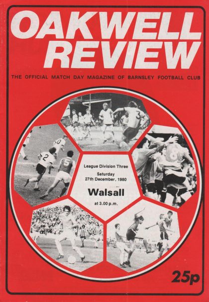 Barnsley v Walsall 27-Dec-1980