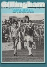 Gillingham v Walsall 03-Apr-1981