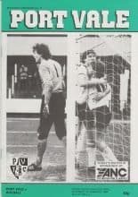 Port Vale v Walsall 04-Feb-1984