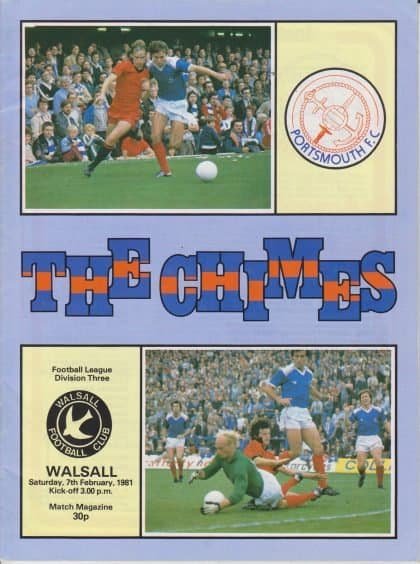 Portsmouth v Walsall 07-Feb-1981