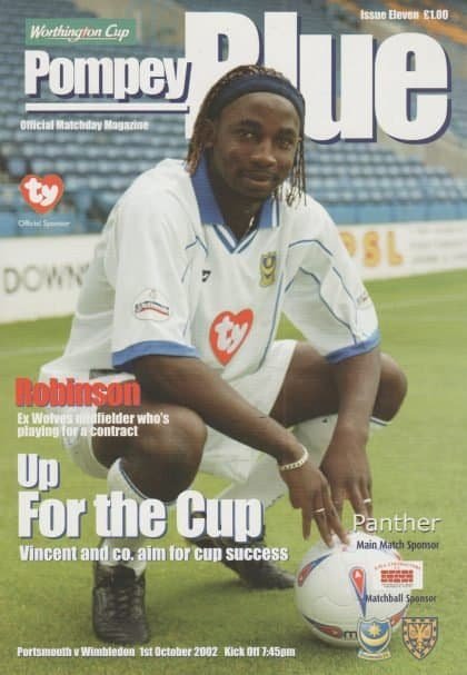 Portsmouth v Wimbledon 01-Oct-2002