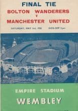 Bolton Wanderers v Manchester United  03-May-1958