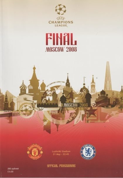 Chelsea v Manchester United 21-May-2008