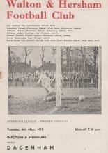 Walton & Hersham v Dagenham  04-May-1971