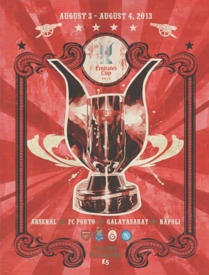 Emirates Cup 2013  feat Arsenal, FC Porto, Galatasaray, Napoli  3/4-Aug-2013