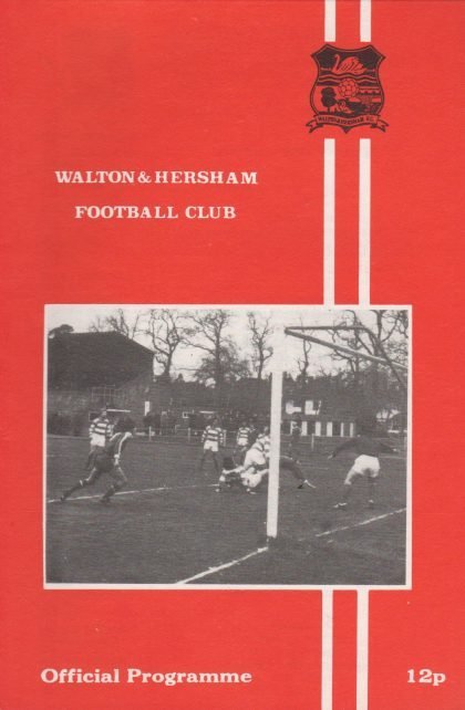Walton & Hersham v Finchley 10-Mar-1979