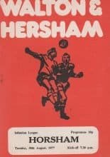 Walton & Hersham v Horsham 30-Aug-1977