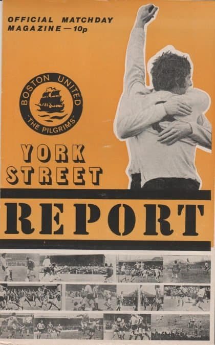 Boston United v Bangor City 04-Mar-1978