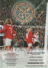 Hednesford Town v Birmingham City 03-Aug-1998