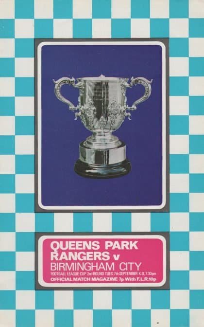 Queens Park Rangers v Birmingham City 07-Sep-1971