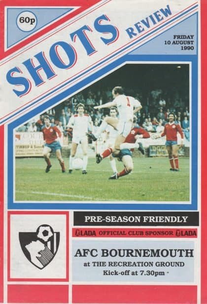 Aldershot v AFC Bournemouth 10-Aug-1990