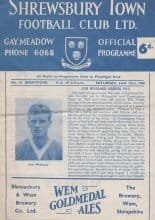 Shrewsbury Town v Brentford 23-Jan-1960