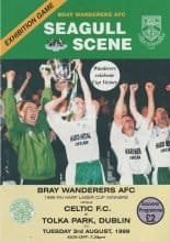 Bray Wanderers v Glasgow Celtic  03-Aug-1999