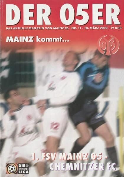 1.FSV Mainz 05 v Chemnitzer 10-Mar-2000