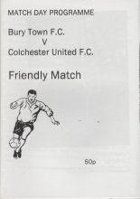 Bury Town v Colchester United 2001-02