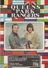 Queens Park Rangers v FC Cologne 24-Nov-1976