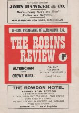 Altrincham v Crewe Alexandra 16-Nov-1968