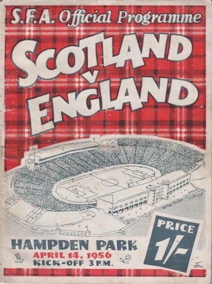 Scotland v England 14-Apr-1956