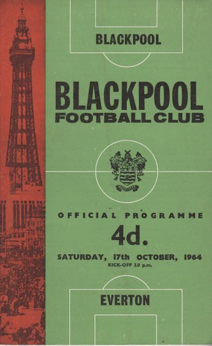 Blackpool v Everton 17-Oct-1964