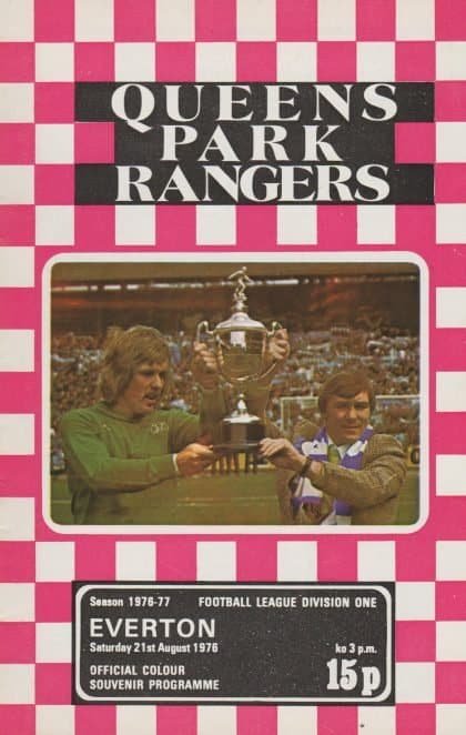 Queens Park Rangers v Everton 21-Aug-1976