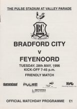 Bradford City v Feyenoord 28-May-1996