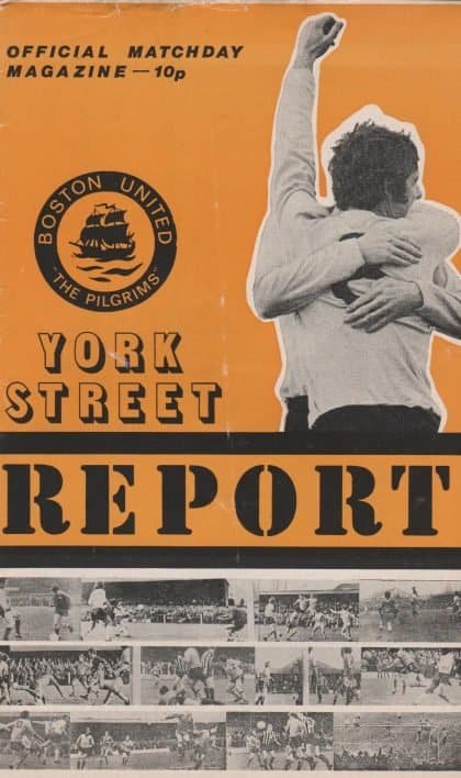 Boston United v Gateshead 19-Nov-1977