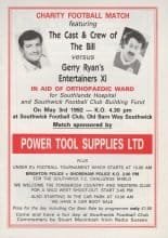 The Cast & Crew of The Bill v Gerry Ryan's Entertainers XI   03-May-1992